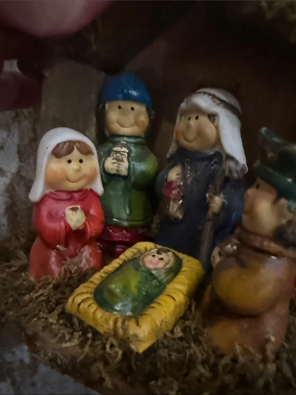 Nativity Set Christmasville Ronnie Walter Baby Jesús Holiday Christmas Decor